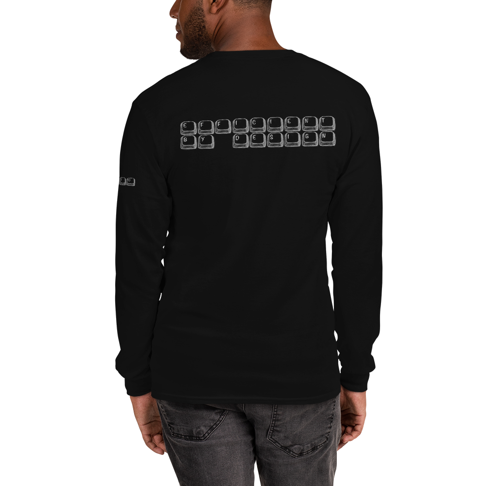 Colemak SplitKey Long Sleeve T - Image 3