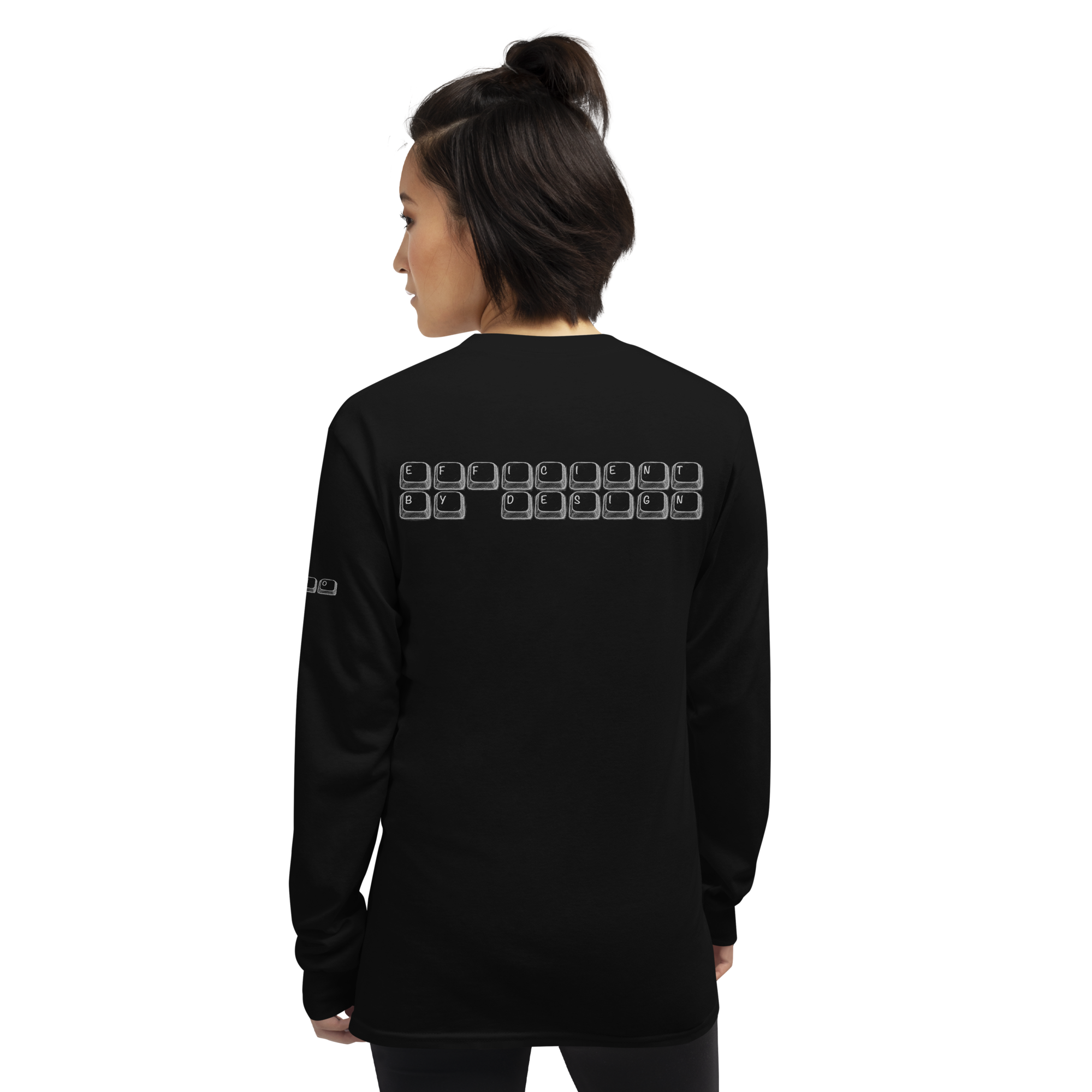 Colemak SplitKey Long Sleeve T - Image 4