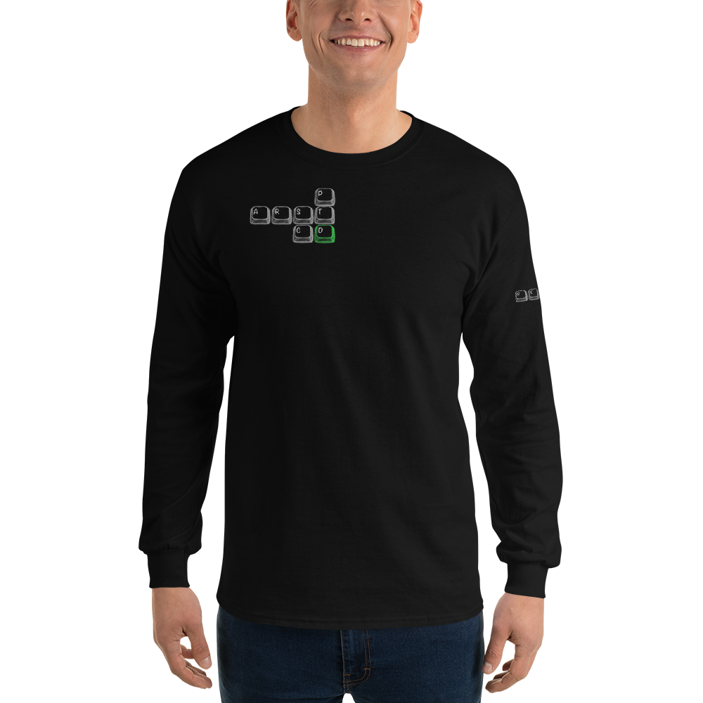 Colemak-DH SplitKey Long Sleeve T